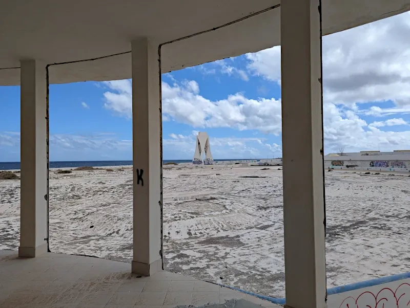 Abandoned waterpark